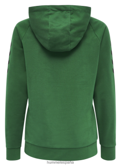 sudadera con capucha de algodón hmlgo Hummel 880V843122 mujer "sudadera con capucha con mangas chevron"