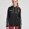 sudadera con capucha de poliéster hmlauthentic Hummel 880V843807 mujer "sudadera con capucha de punto estructurado"