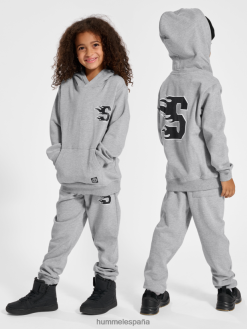 sudadera con capucha sthorizon Hummel 880V845033 niños "sudadera con capucha con estampado difuminado"