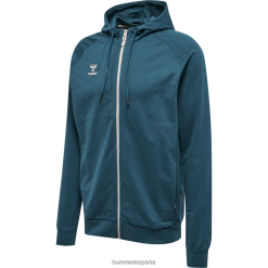 sudadera con capucha y cremallera de algodón hmlmove grid Hummel 880V841052 hombres "sudadera con cremallera"