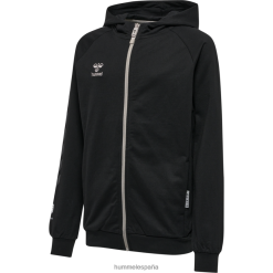 sudadera con capucha y cremallera de algodón hmlmove grid Hummel 880V845041 niños "sudadera con cremallera"
