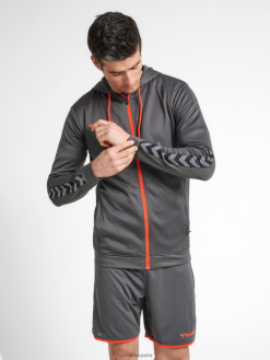 sudadera con capucha y cremallera de poliéster hmlauthentic Hummel 880V841397 hombres "sudadera con cremallera"