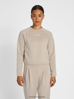 sudadera corta hmlmt kalu Hummel 880V842685 mujer "camisa de entrenamiento"