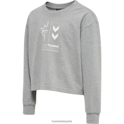 sudadera corta hmlprima bee Hummel 880V845438 niños "Sudadera"