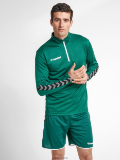 sudadera hmlauthentic con media cremallera Hummel 880V841600 hombres "ropa"