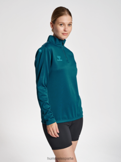 sudadera hmlcore xk con media cremallera Hummel 880V843440 mujer "sudadera con media cremallera"