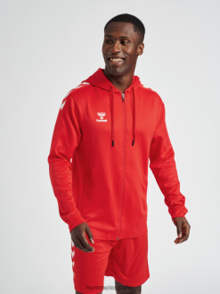 sudadera hmlcore xk poly zip con capucha Hummel 880V84527 hombres "sudadera"