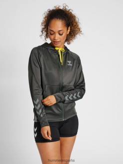 sudadera hmlgg12 action con cremallera Hummel 880V842851 mujer "sudadera con cremallera"