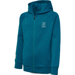 sudadera hmlgg12 con capucha y cremallera Hummel 880V845912 niños "sudadera con cremallera"