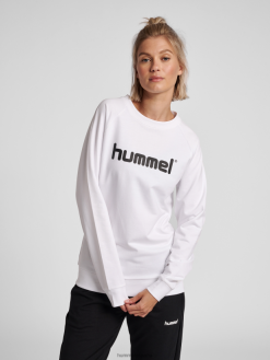 sudadera hmlgo con logo Hummel 880V843788 mujer "ropa"