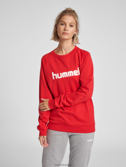 sudadera hmlgo con logo Hummel 880V843806 mujer "ropa"