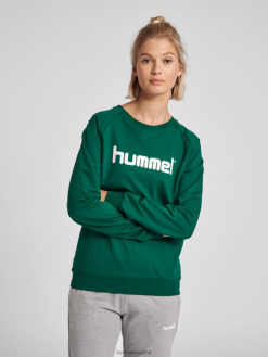 sudadera hmlgo con logo Hummel 880V843822 mujer "ropa"