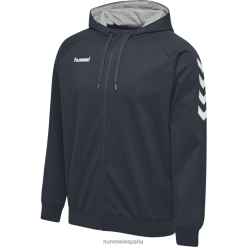 sudadera hmlgo de algodón con cremallera Hummel 880V841576 hombres "ropa"