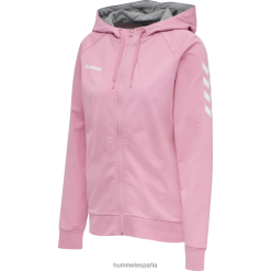 sudadera hmlgo de algodón con cremallera Hummel 880V843727 mujer "ropa"