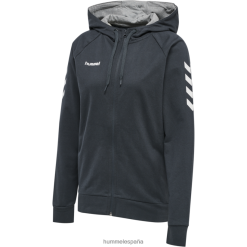 sudadera hmlgo de algodón con cremallera Hummel 880V843742 mujer "ropa"