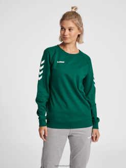 sudadera hmlgo de algodón Hummel 880V843751 mujer "ropa"