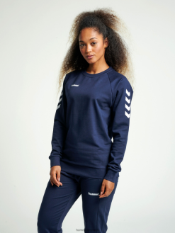 sudadera hmlgo de algodón Hummel 880V843757 mujer "ropa"