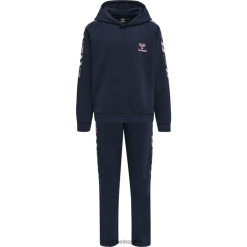 traje con capucha hmlzoe Hummel 880V845287 unisexo "conjunto de sudadera con capucha y pantalón"