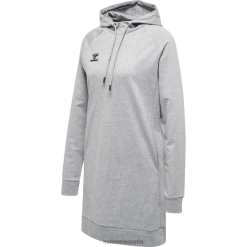 vestido estilo sudadera con rejilla de hmlmove Hummel 880V842593 unisexo "sudadera de mezcla de algodón"