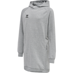 vestido estilo sudadera con rejilla de hmlmove Hummel 880V845591 niños "sudadera de mezcla de algodón"