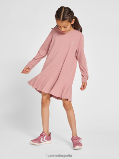 vestido hmlevelyn manga larga Hummel 880V845172 niños "vestido"