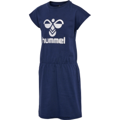 vestido hmlflowy s/s Hummel 880V845499 niños "vestido de algodón de manga corta"
