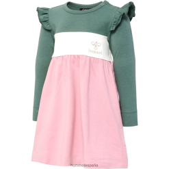 vestido hmljamila manga larga Hummel 880V844155 niños "vestido de jersey"